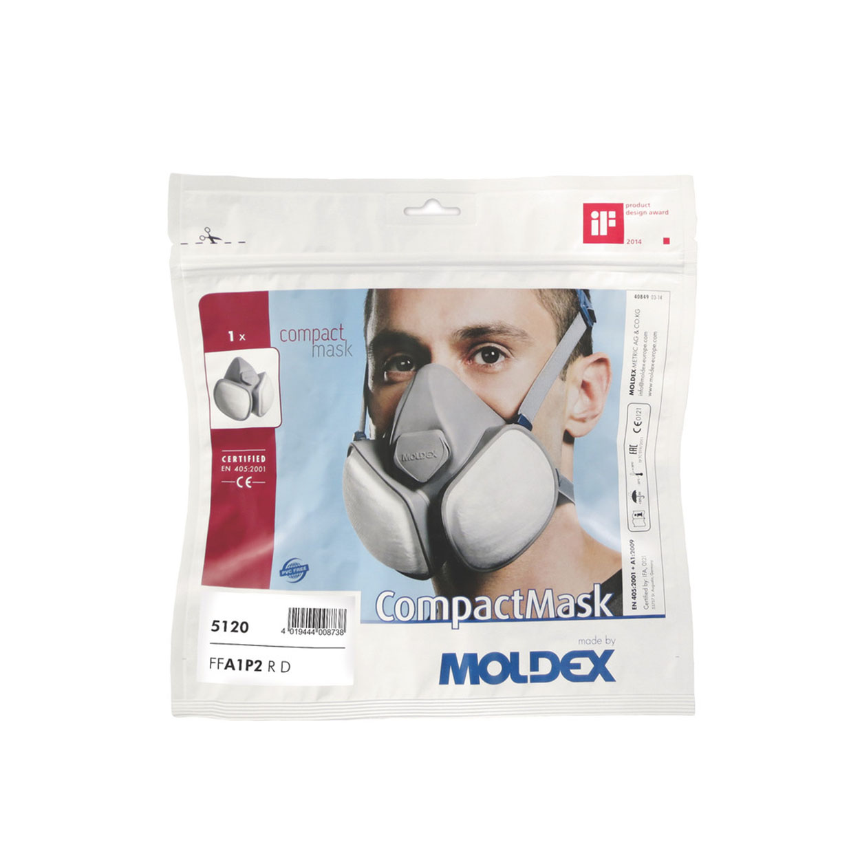 Mask moldex 5120 1