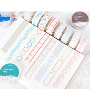 Directional, Shapes, Point & Line Washi Tape