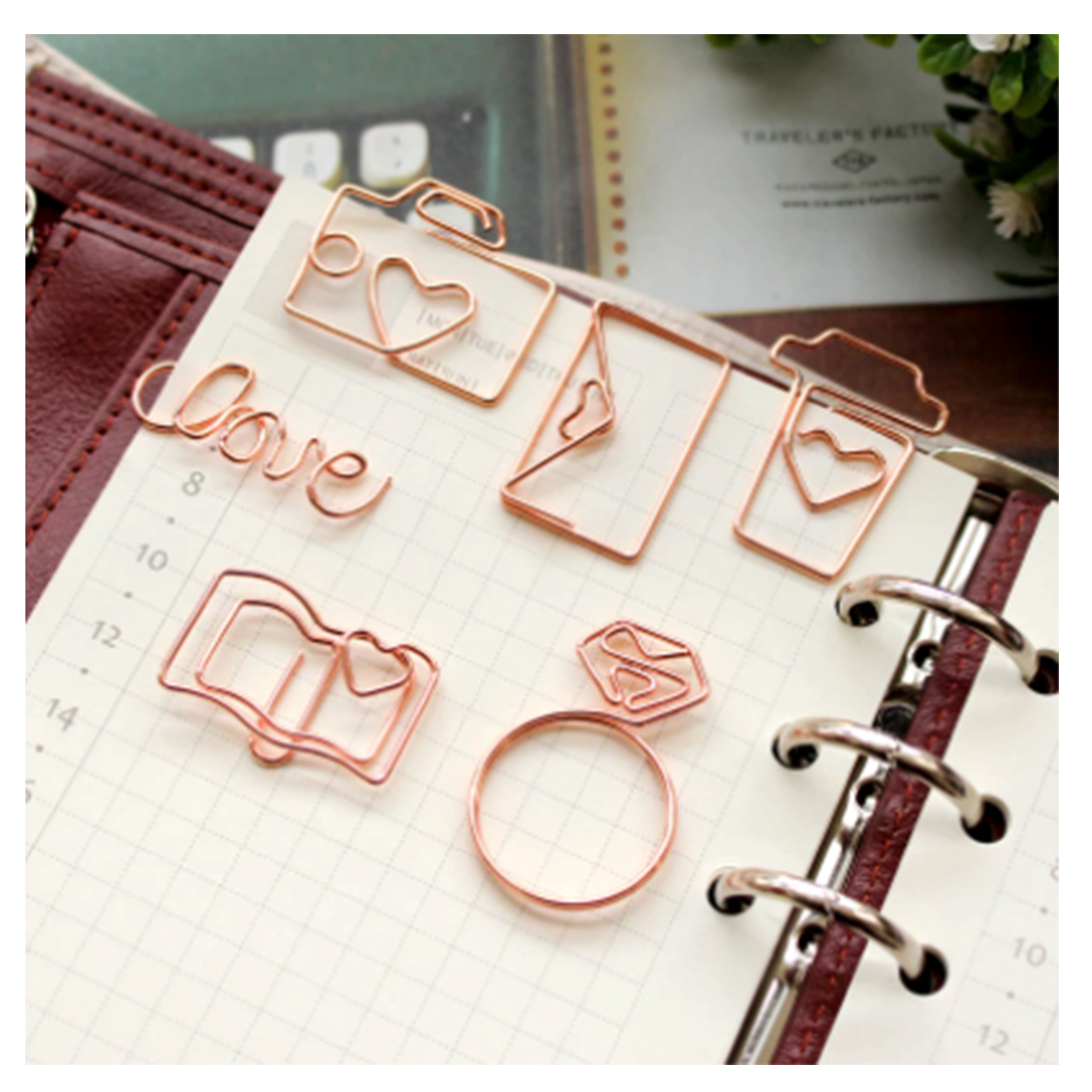 Rose Gold Paper Clips1