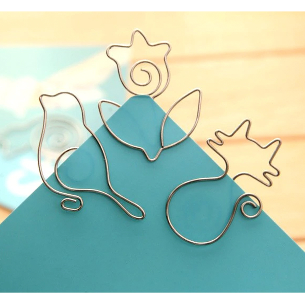 Silver Metal bookmarkers