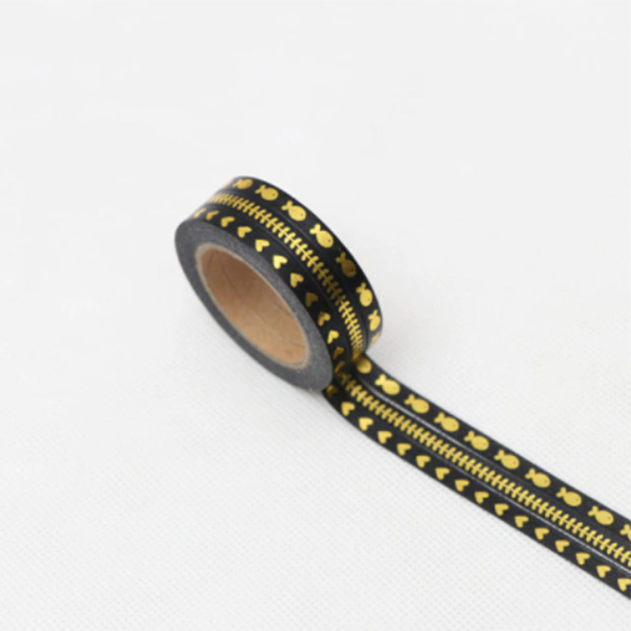 Black gold foil