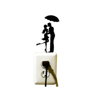 Couple Under Umbrella