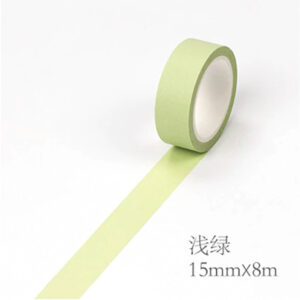 Green soft paper