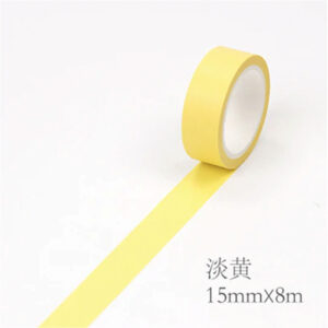 Yellow soft paper