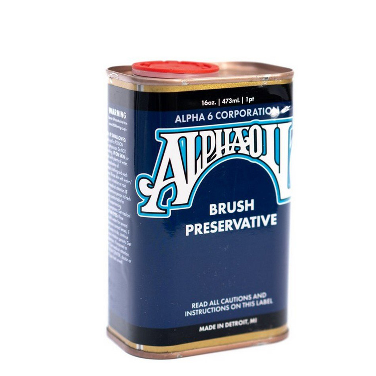 Brush oil: preservative