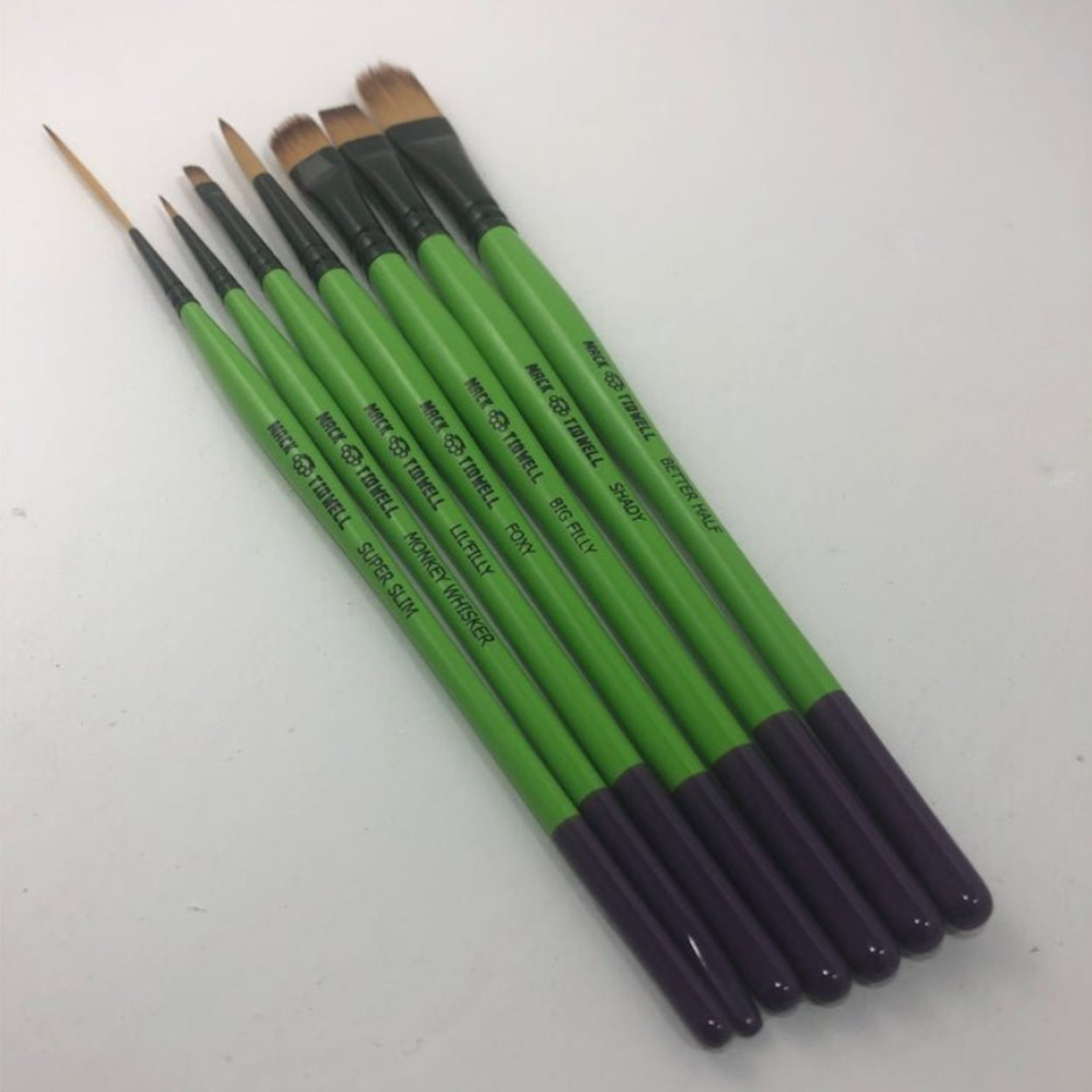 Mack:Tidwell Monster Stix 7 Brush Set