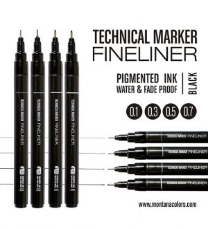 MTN Fineliner Technical Markers