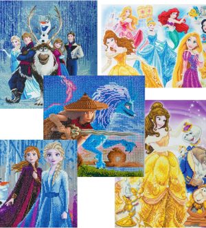 Crystal Art Canvas on Wooden Frame