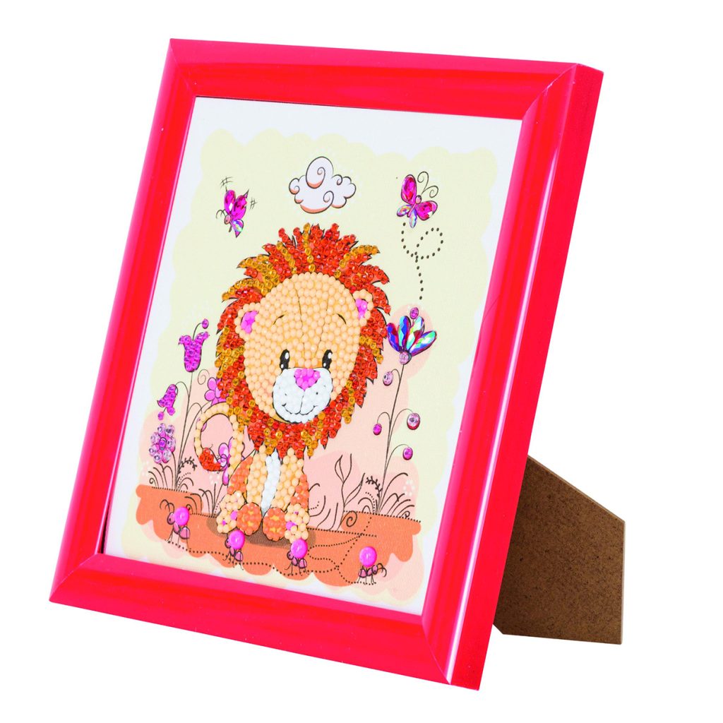 Crystal Art Frameable Kit with Picture Frame Artzmania