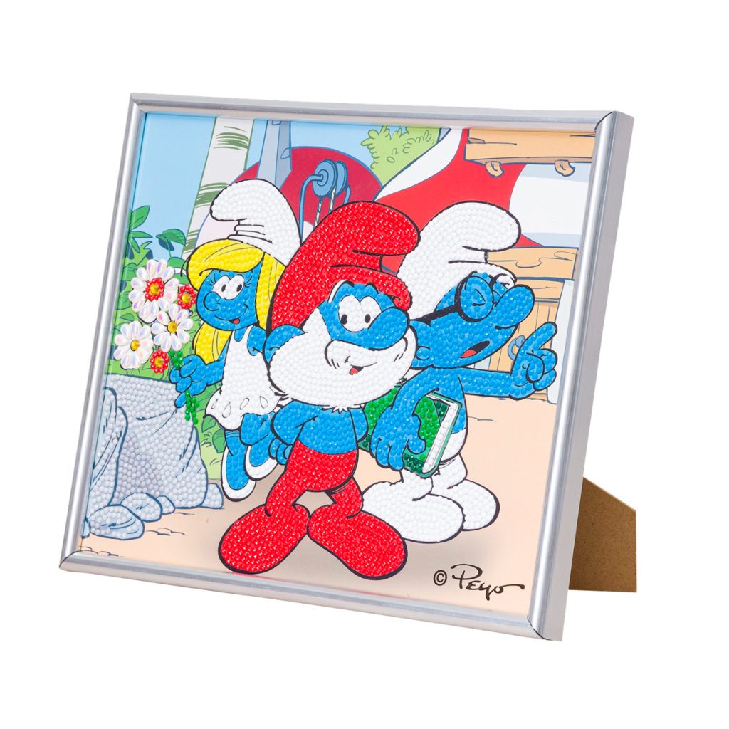 Crystal Art Frameable Kit with Picture Frame Artzmania