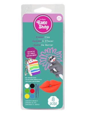 Sculpey Bake Shop Eraser 6x1oz (28g)