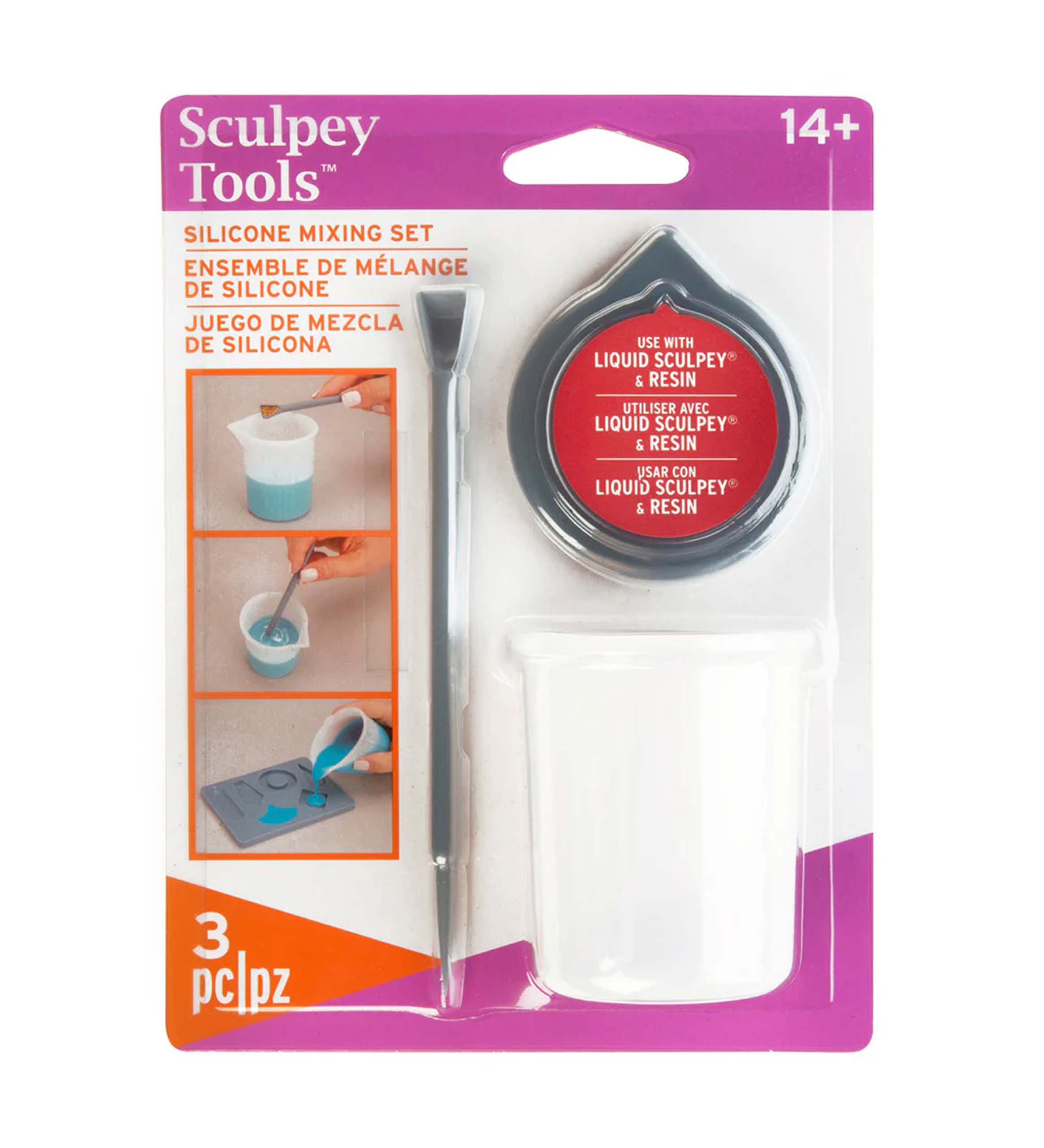 Sculpey Silicone Mixing Set