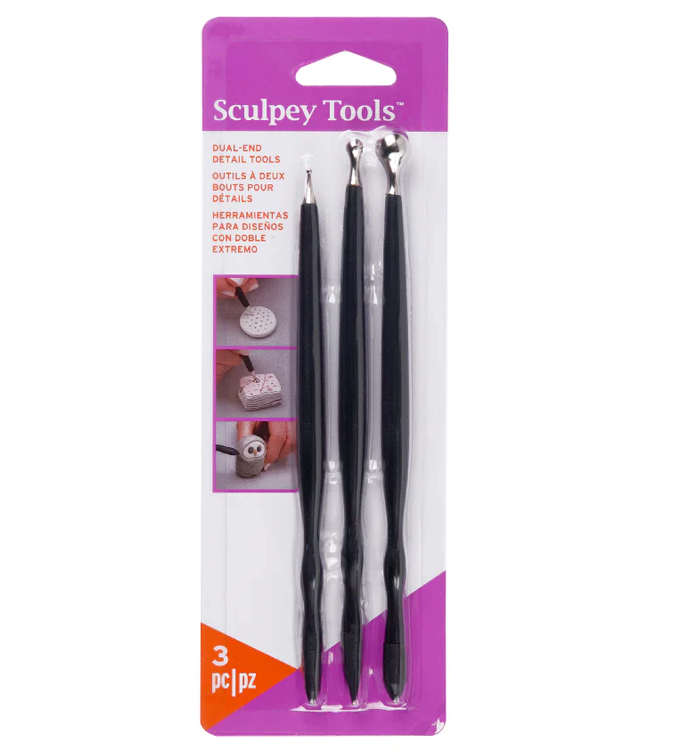 Sculpey Tools Dual – End Details Tools