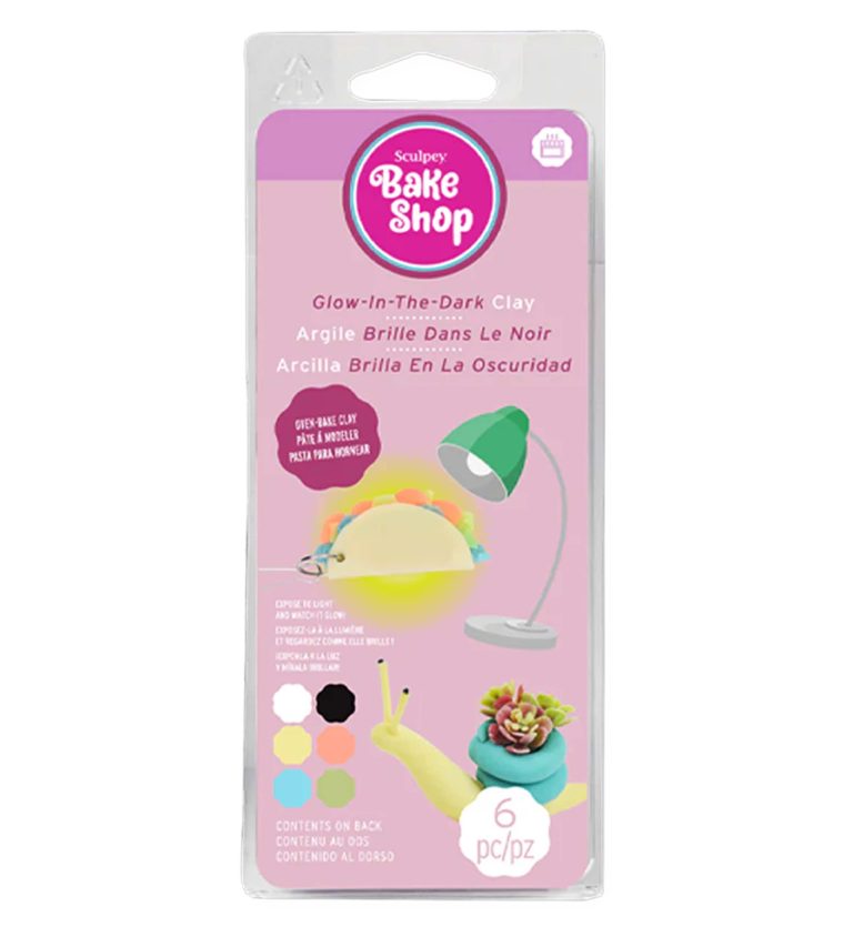 SculpeyBake Shop Glow-in-the-Dark 6x1oz(28g)