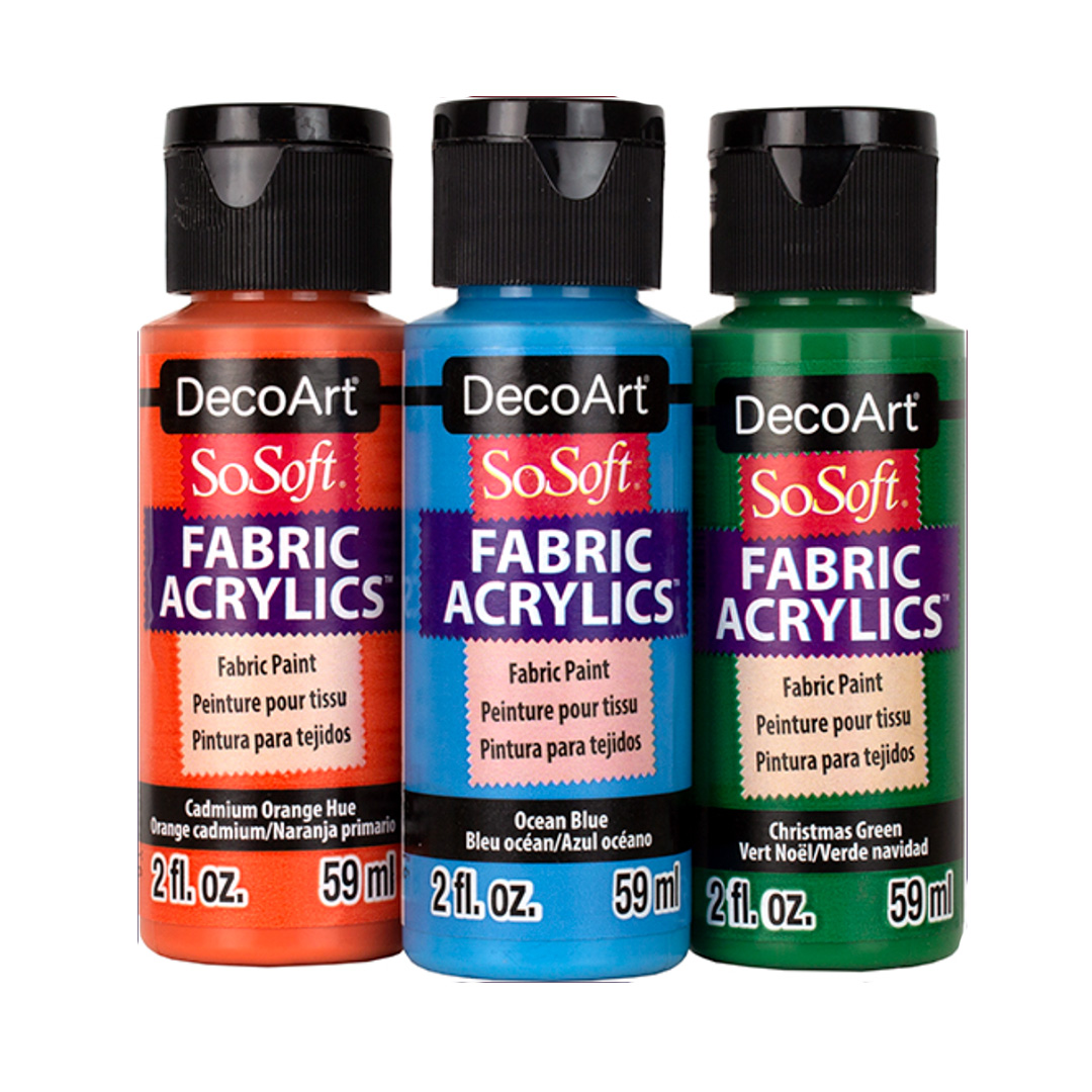 DecoArt SoSoft Fabric Acrylic Paint 1oz-Red Pepper 