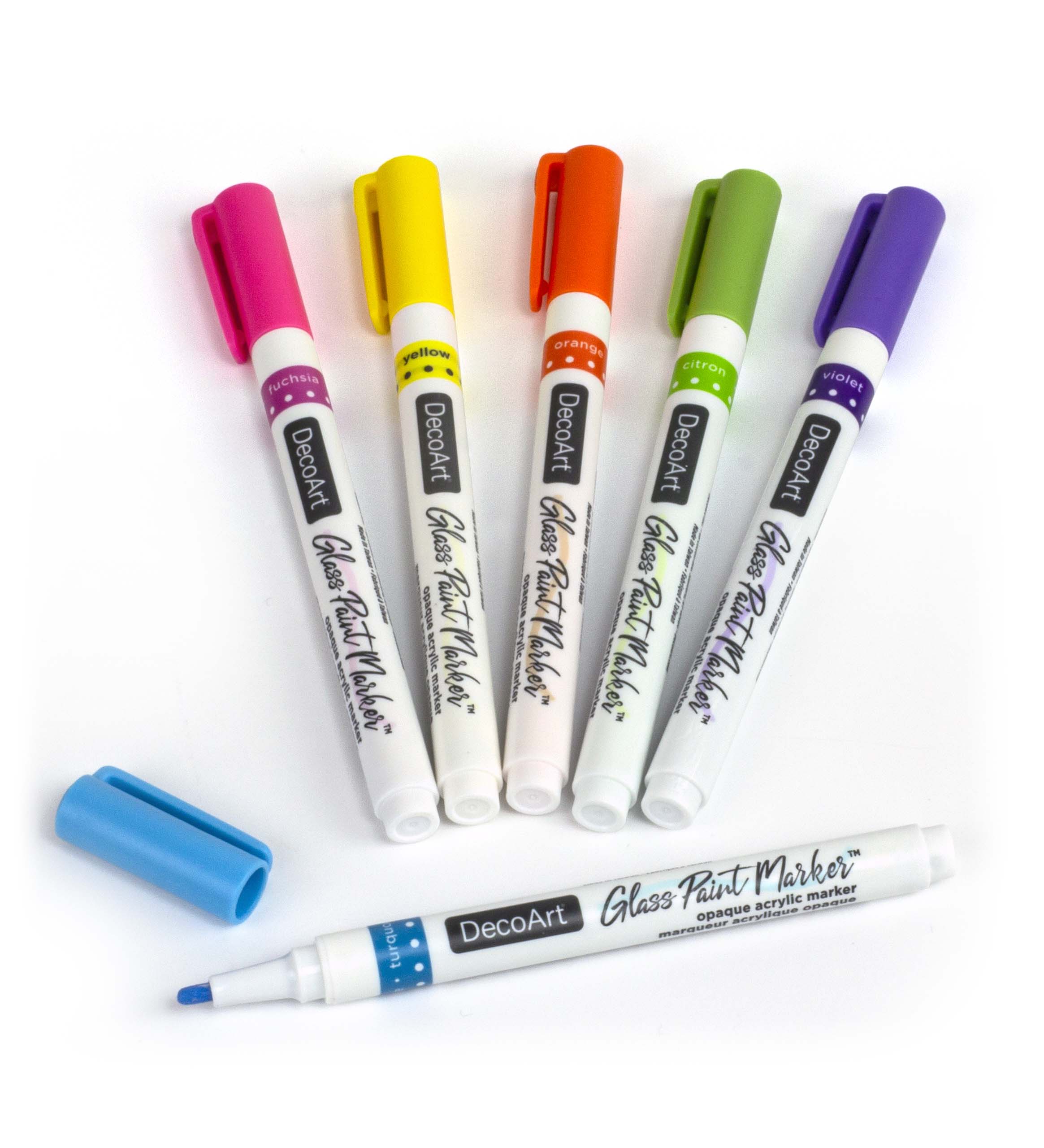 DecoArt Glass Paint Markers