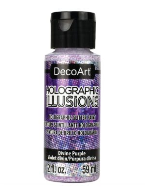 Divine Purple SoSoft Acrylic Fabric Glitter Paint