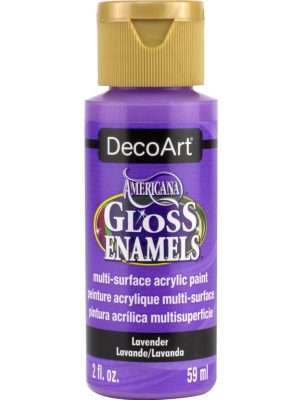 Lavender SoSoft Acrylic Fabric Glitter Paint