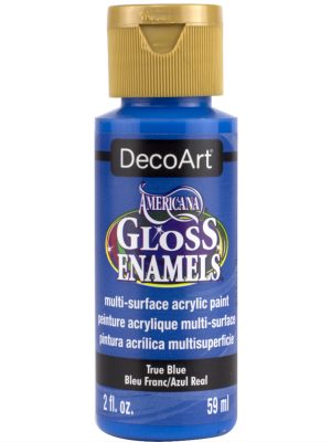 True Blue SoSoft Acrylic Fabric Glitter Paint