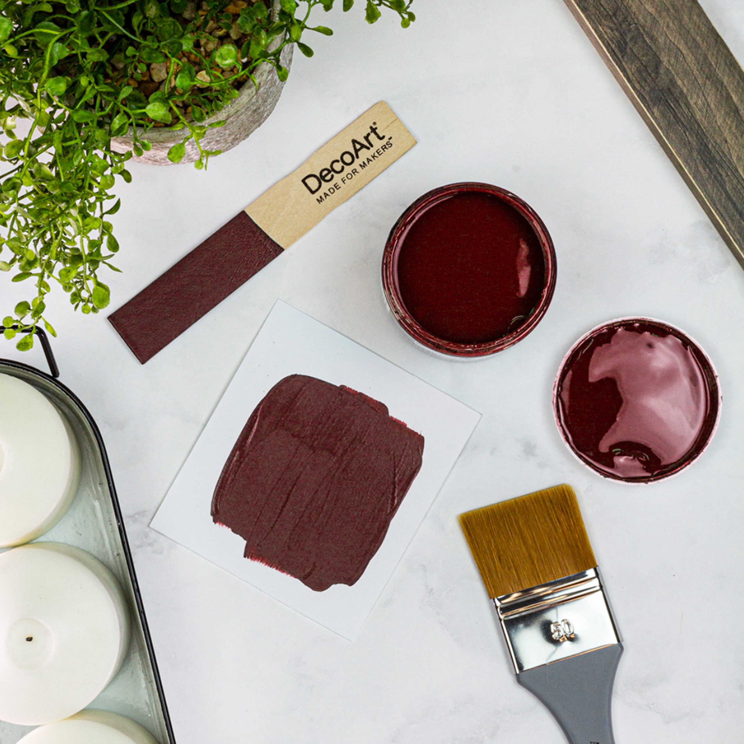 Americana Satin Enamels Deep Ruby