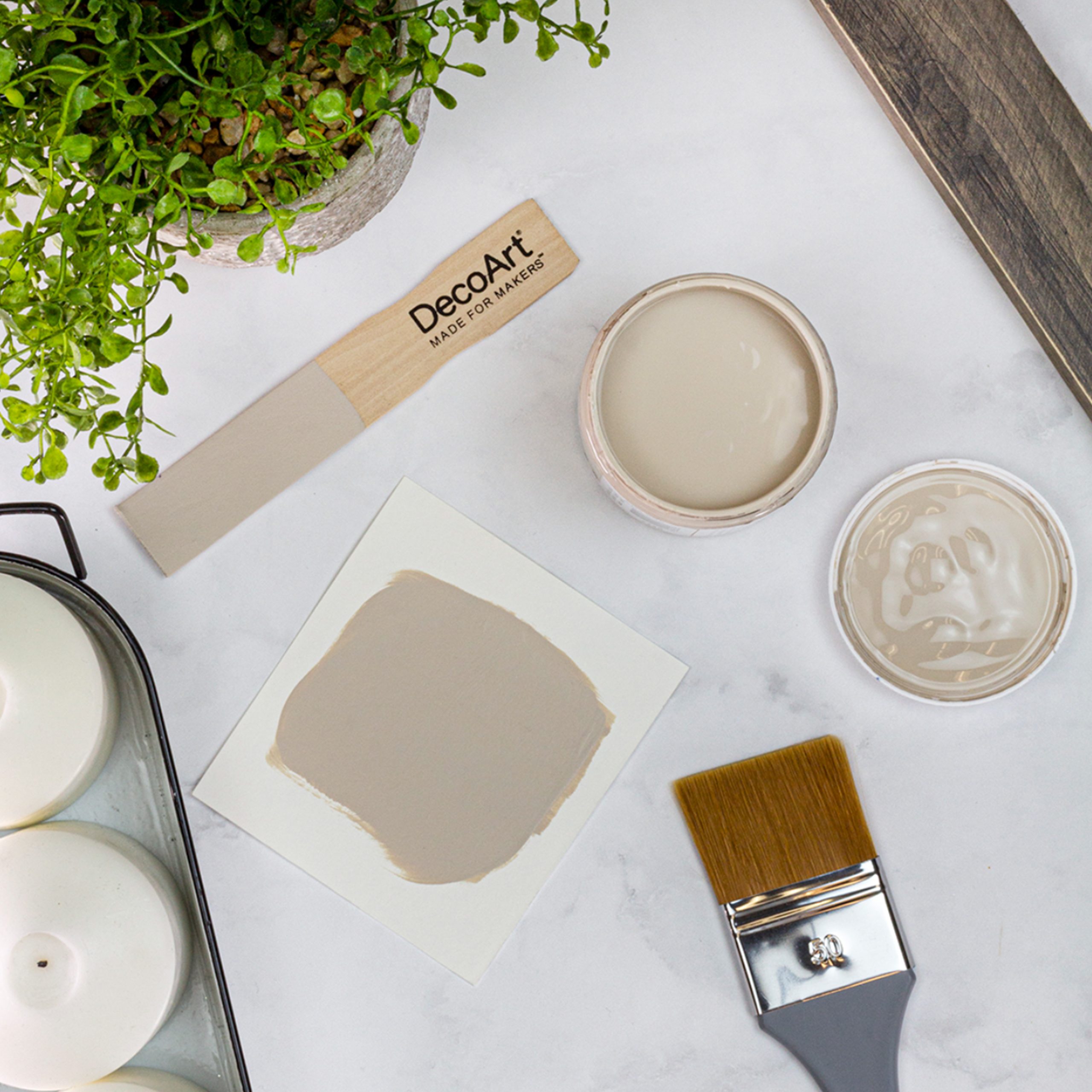 Americana Satin Enamels Natural Beige