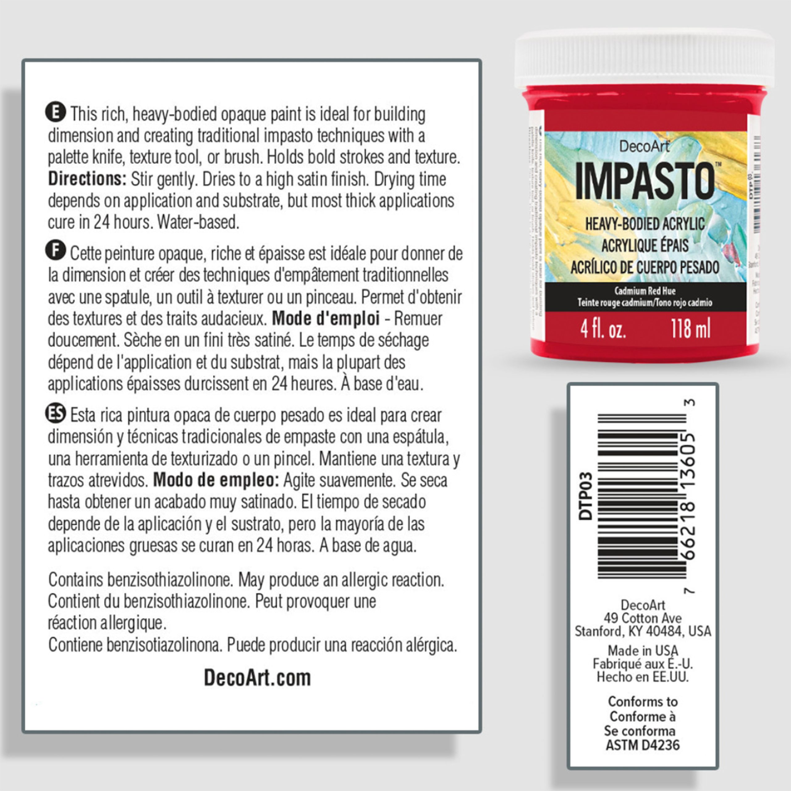 Impasto text
