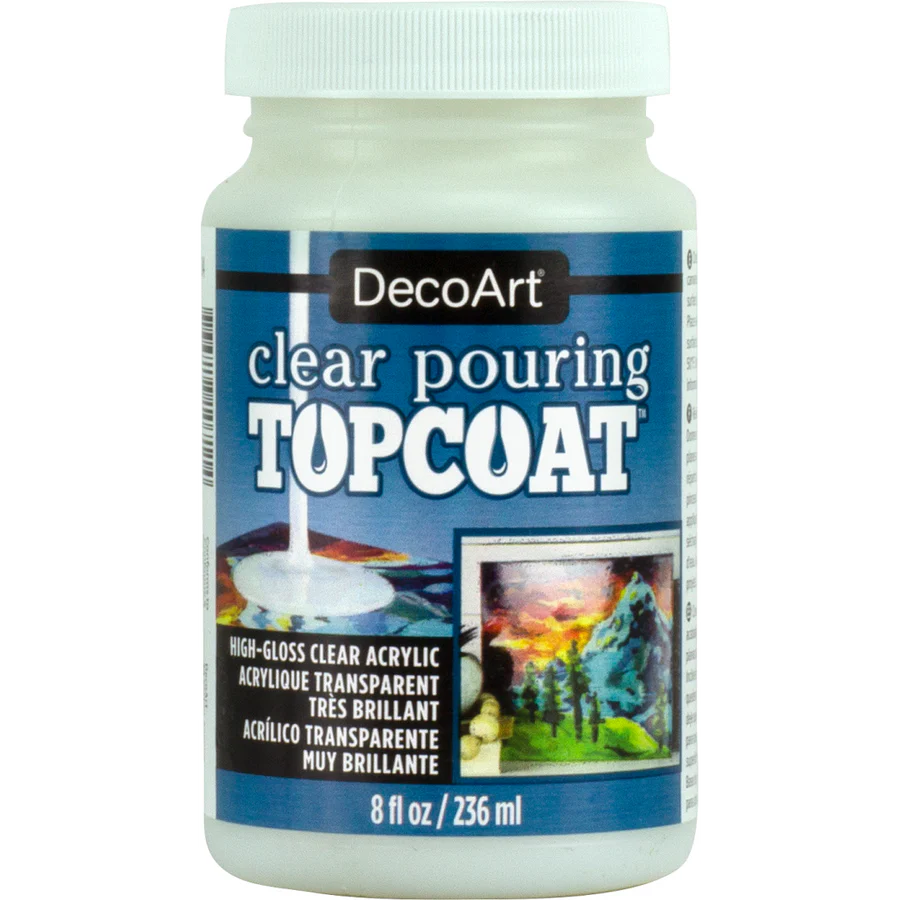 Clear topcoat 8oz