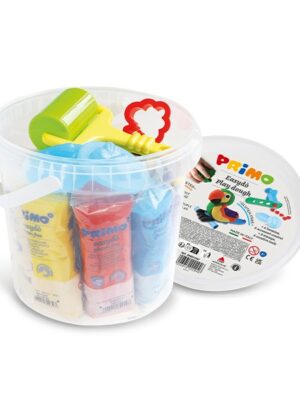 Primo Easydo Play Dough Set 10 x 100g +Accessories