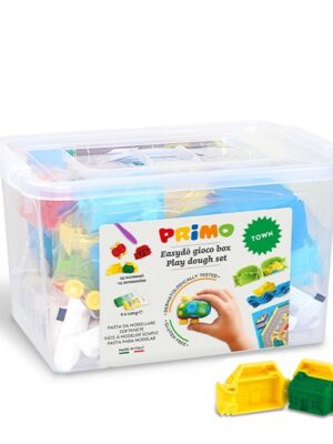 Primo Easydo Play Dough Set 6 x 14 acc Town